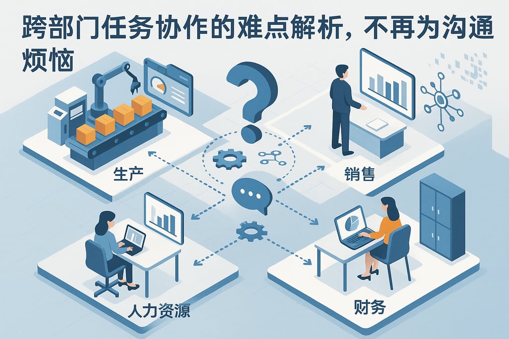 跨部门任务协作的难点解析，不再为沟通烦恼