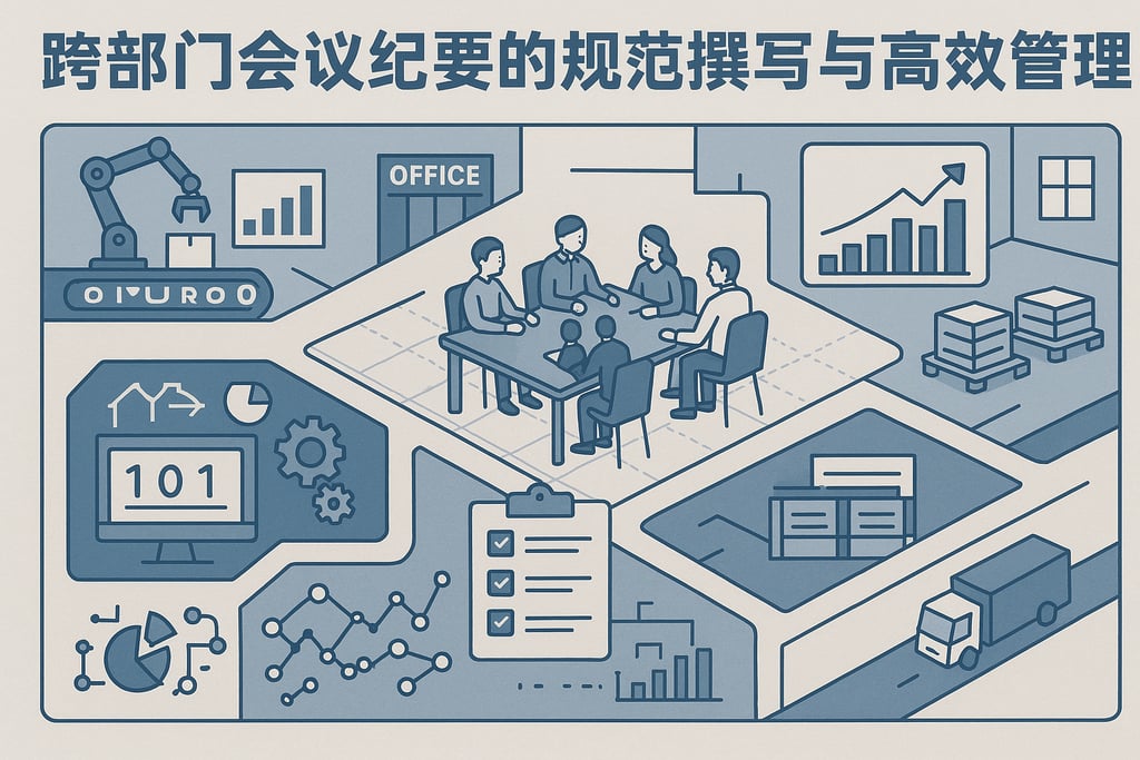跨部门会议纪要的规范撰写与高效管理