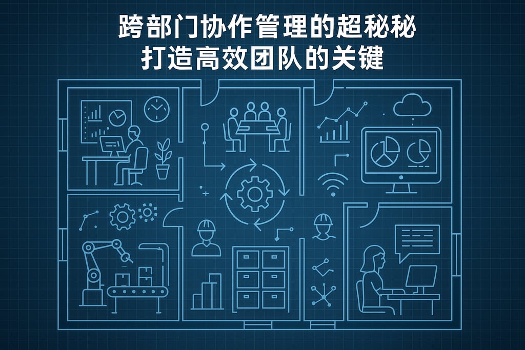 跨部门协作管理的超级秘籍，打造高效团队的关键