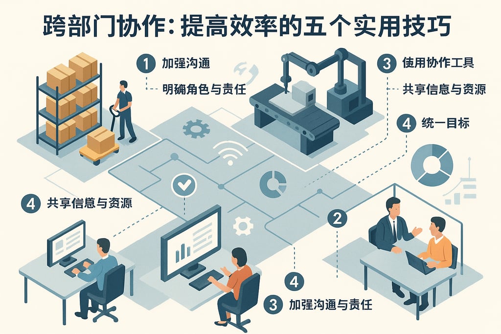 跨部门协作：提高效率的五个实用技巧