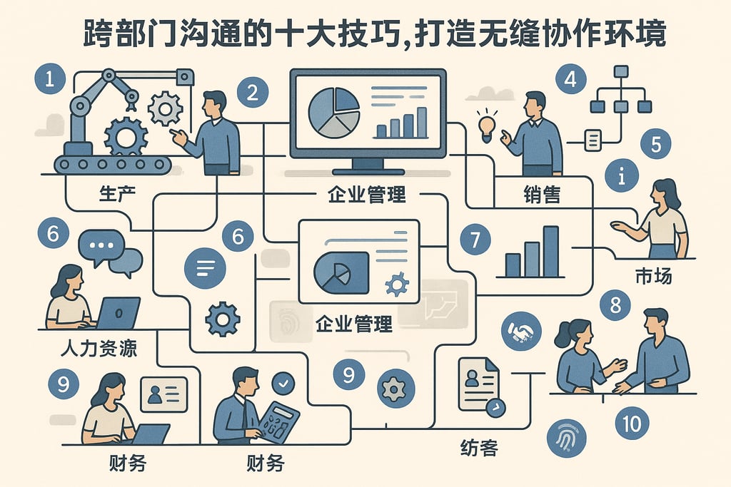 跨部门沟通的十大技巧，打造无缝协作环境