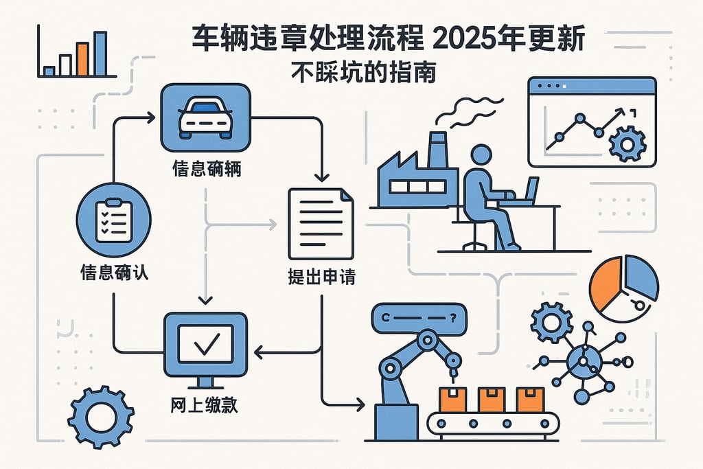 车辆违章处理流程2025年更新，不踩坑的指南