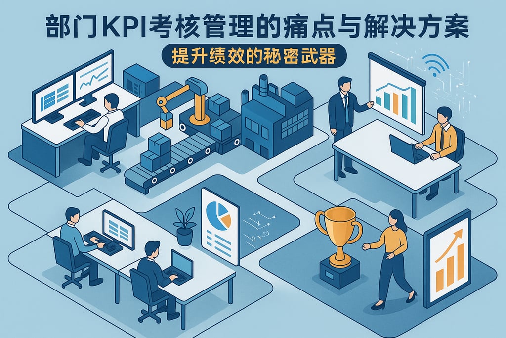 部门KPI考核管理的痛点与解决方案，提升绩效的秘密武器