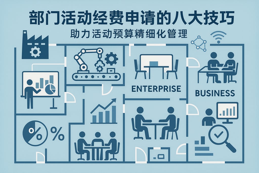 部门活动经费申请的八大技巧，助力活动预算精细化管理