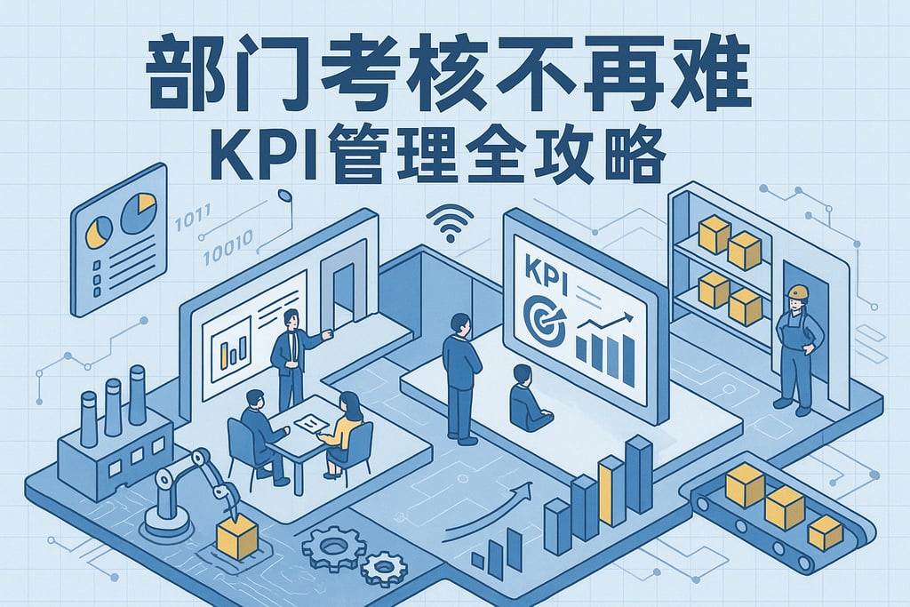 部门考核不再难，KPI管理全攻略