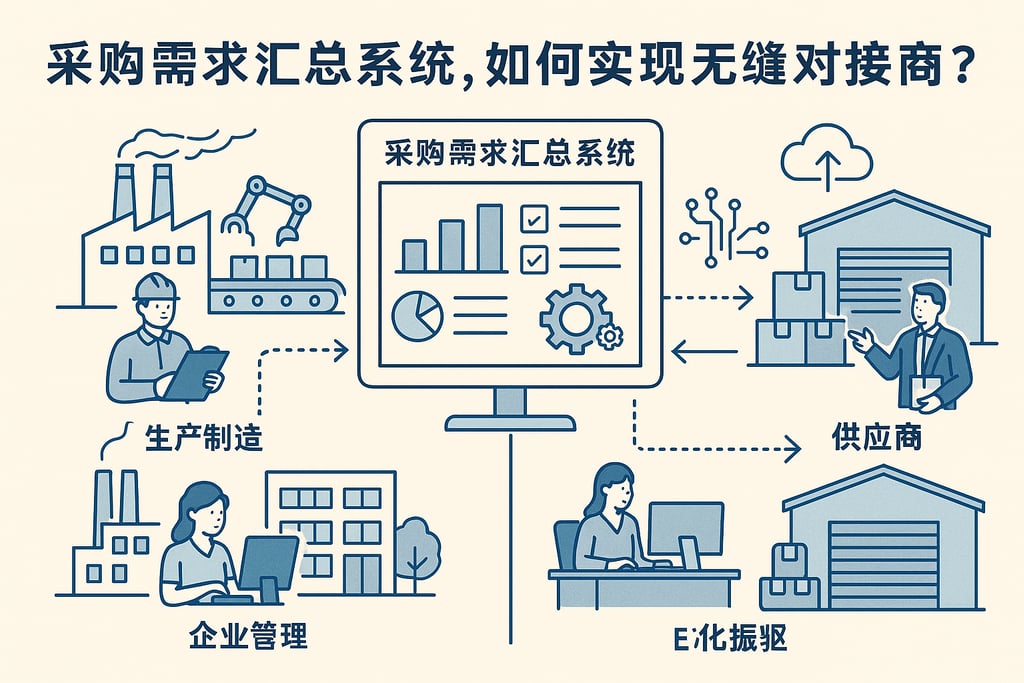 采购需求汇总系统，如何实现无缝对接供应商？