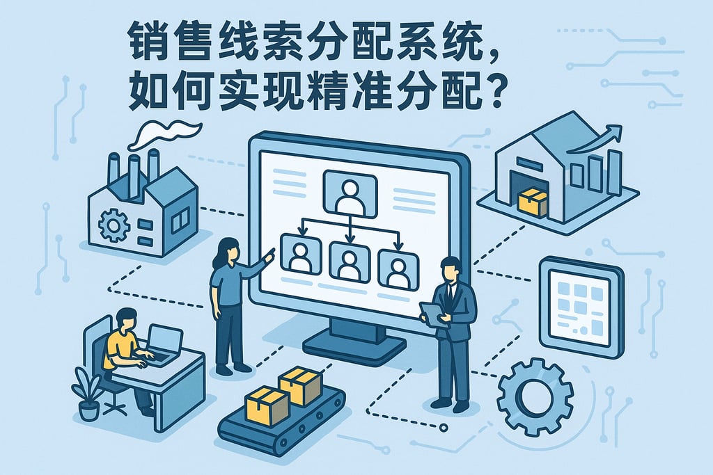 销售线索分配系统，如何实现精准分配？