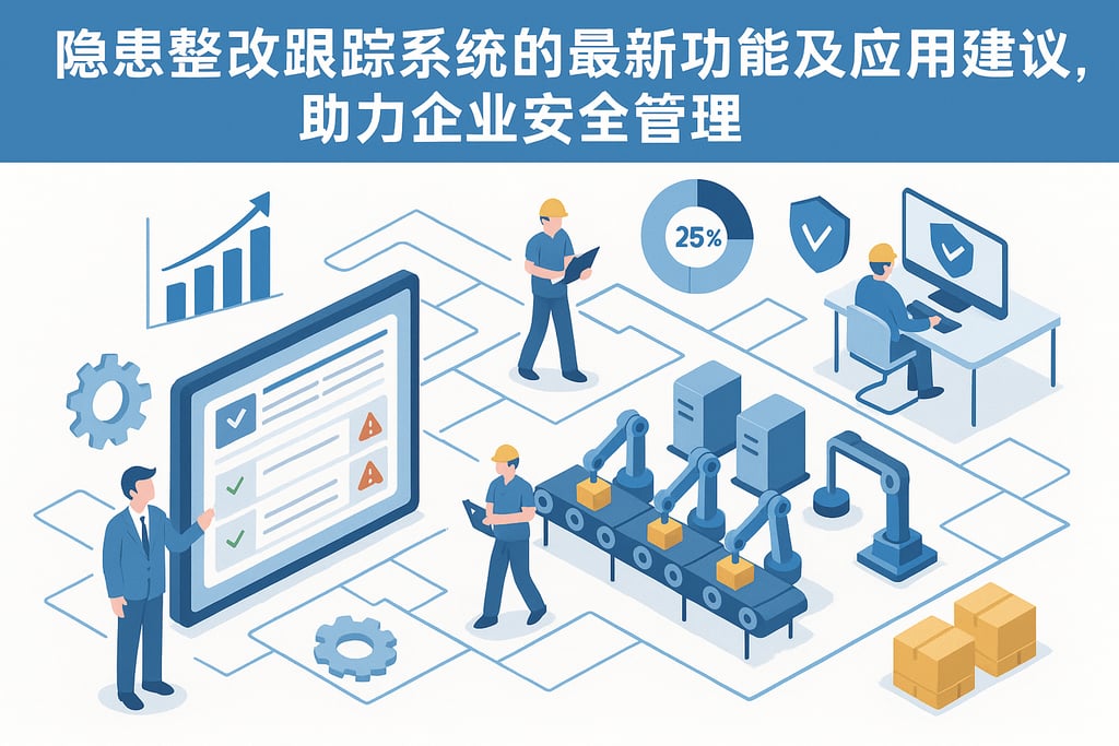 隐患整改跟踪系统的最新功能及应用建议，助力企业安全管理