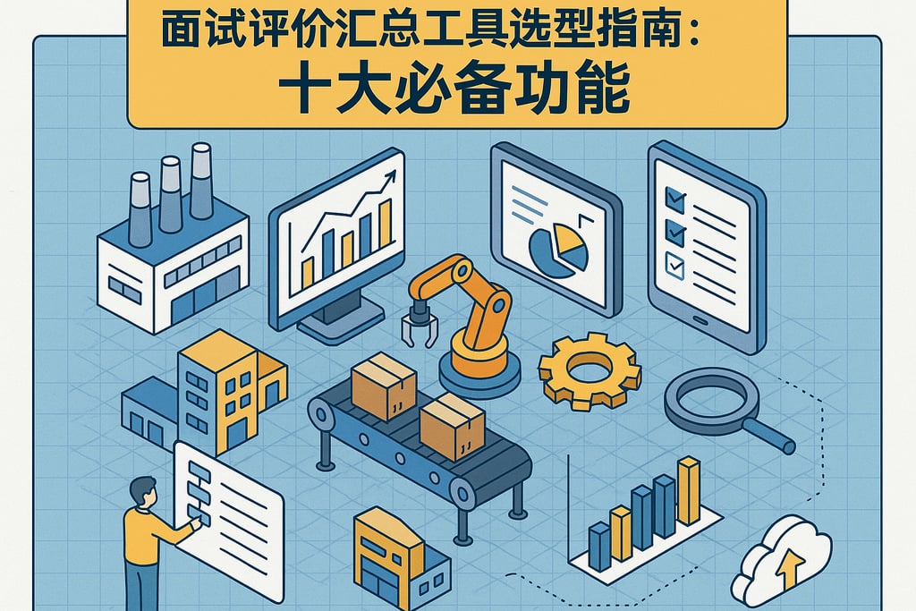 面试评价汇总工具选型指南：十大必备功能