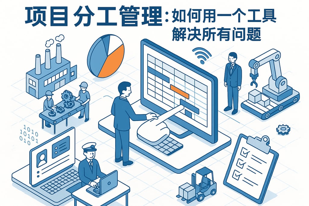 项目分工管理：如何用一个工具解决所有问题