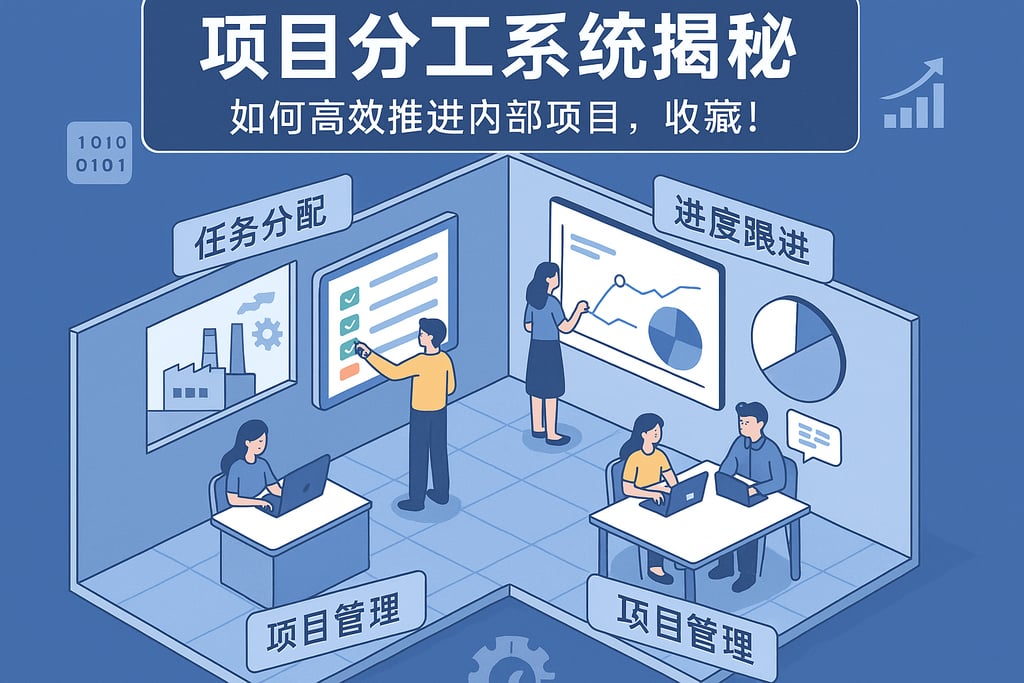 项目分工系统揭秘，如何高效推进内部项目，收藏！