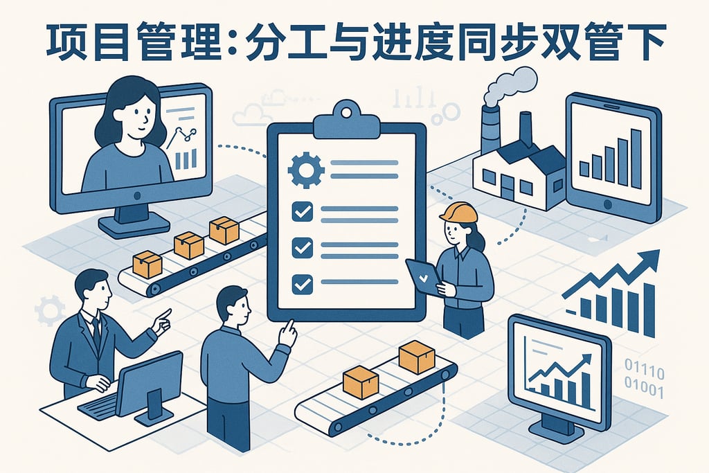 项目管理：分工与进度同步双管齐下