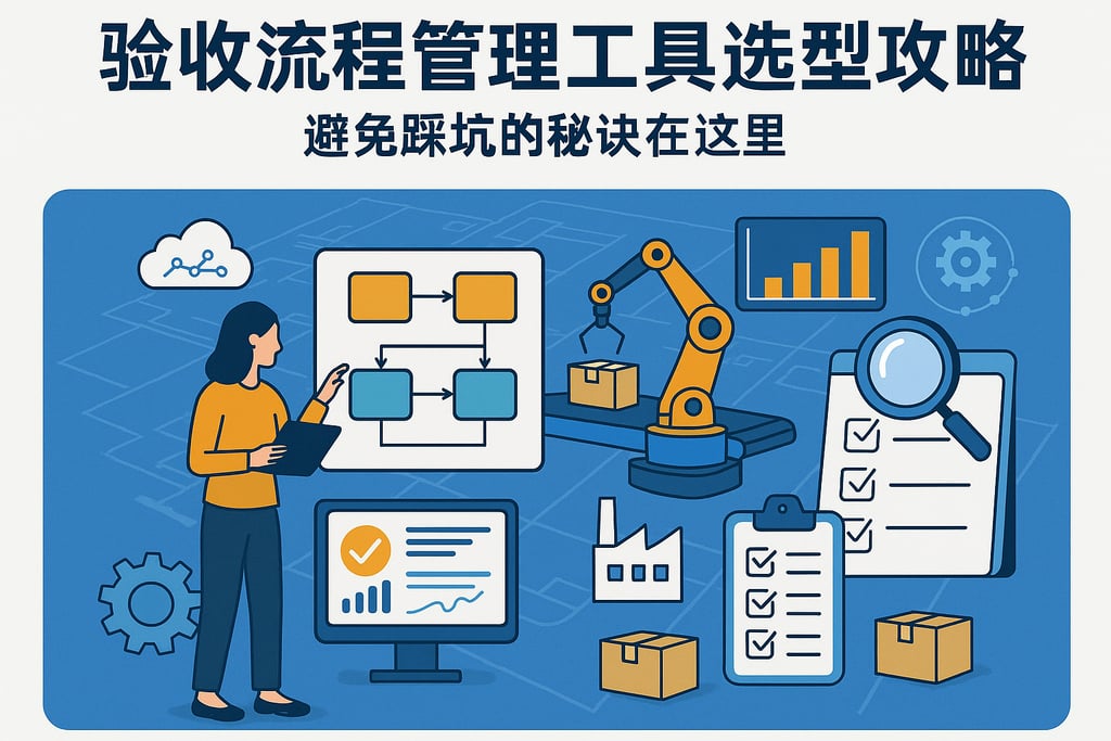 验收流程管理工具选型攻略，避免踩坑的秘诀在这里