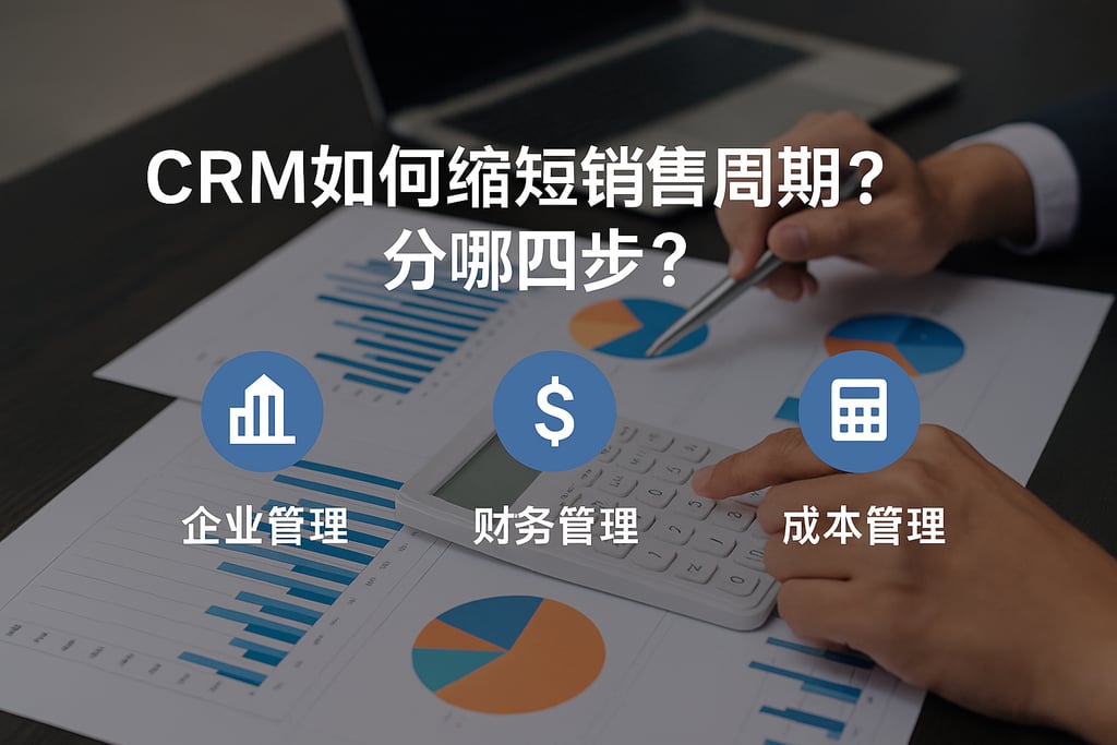 CRM如何缩短销售周期？分哪四步？