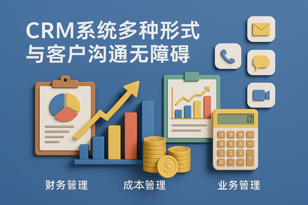 CRM系统多种形式与客户沟通无障碍