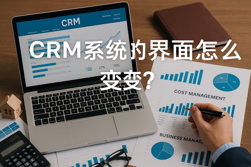 CRM系统的界面怎么改变？