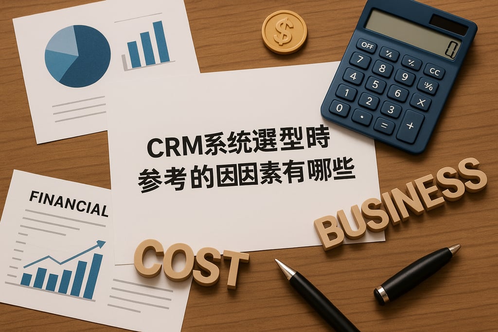CRM系统选型时的参考的因素有哪些