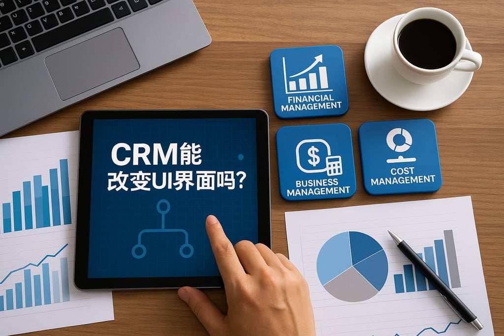 CRM能改变UI界面吗？