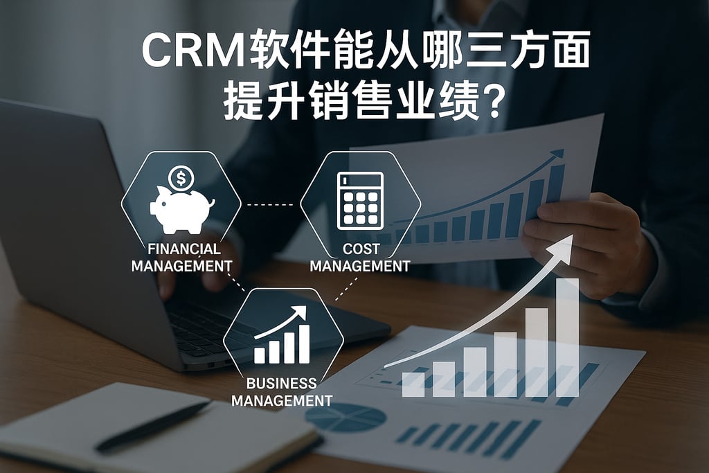CRM软件能从哪三方面提升销售业绩？