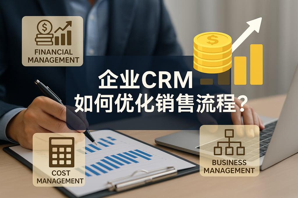 企业CRM如何优化销售流程？