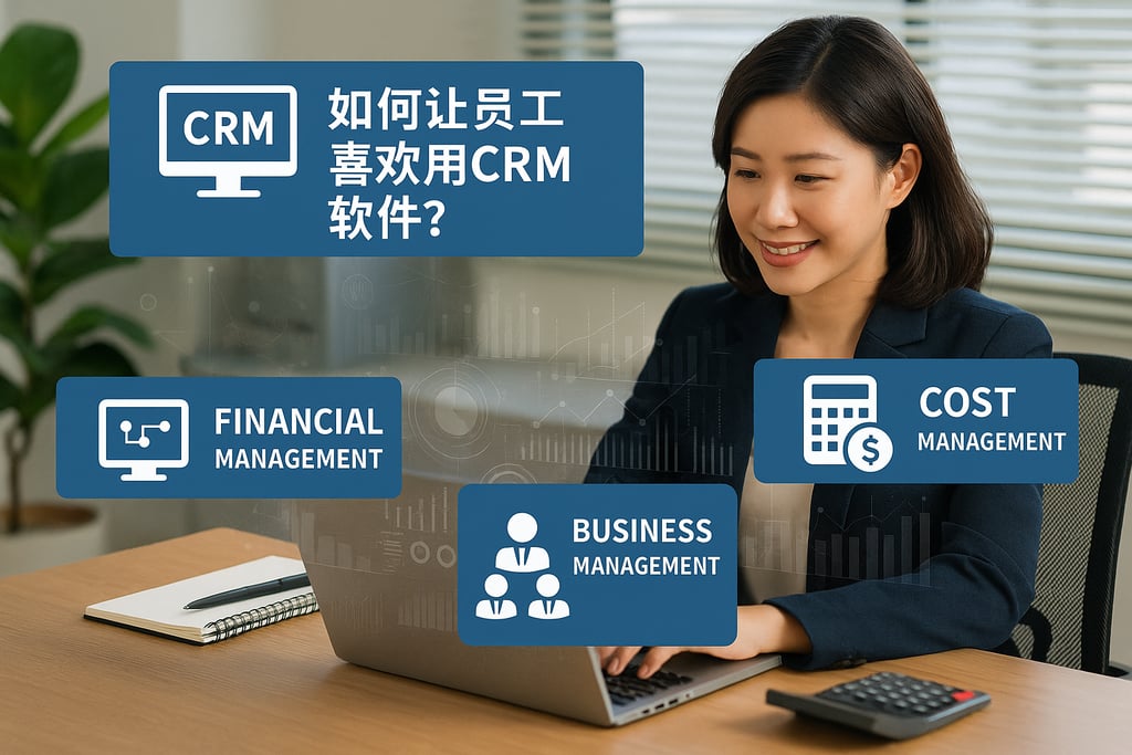 如何让员工喜欢用CRM软件？