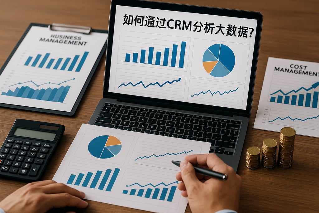 如何通过CRM分析大量数据？