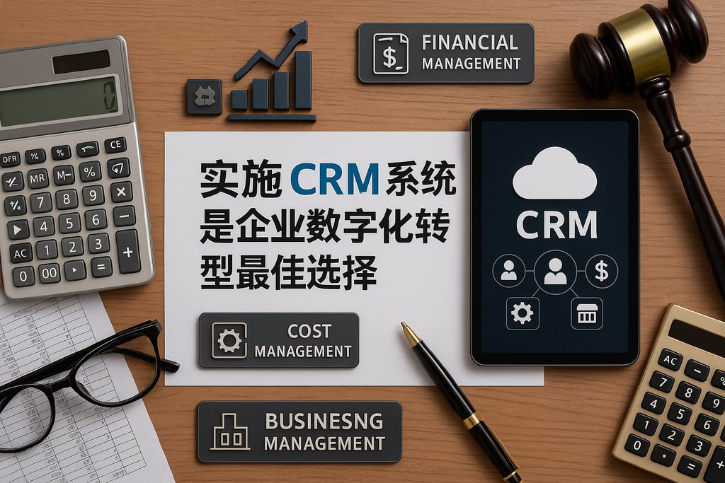 实施CRM系统是企业数字化转型最佳选择