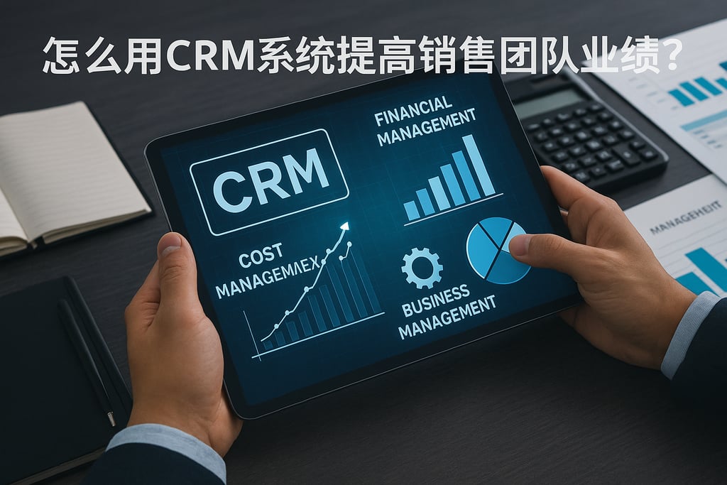 怎么用CRM系统提高销售团队业绩？