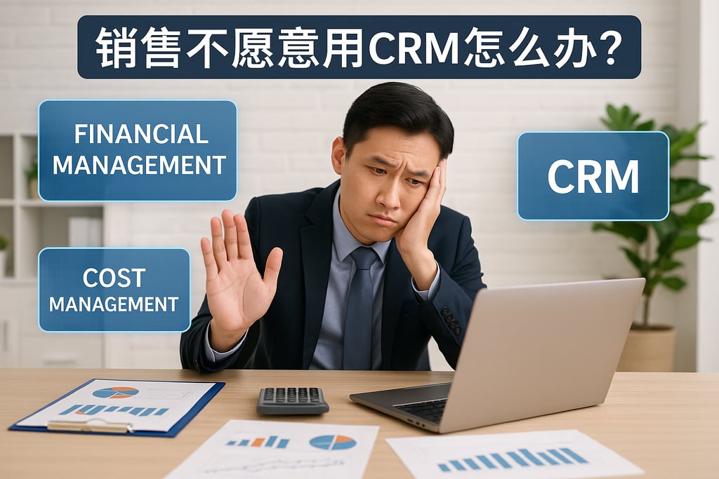 销售不愿意用CRM怎么办？