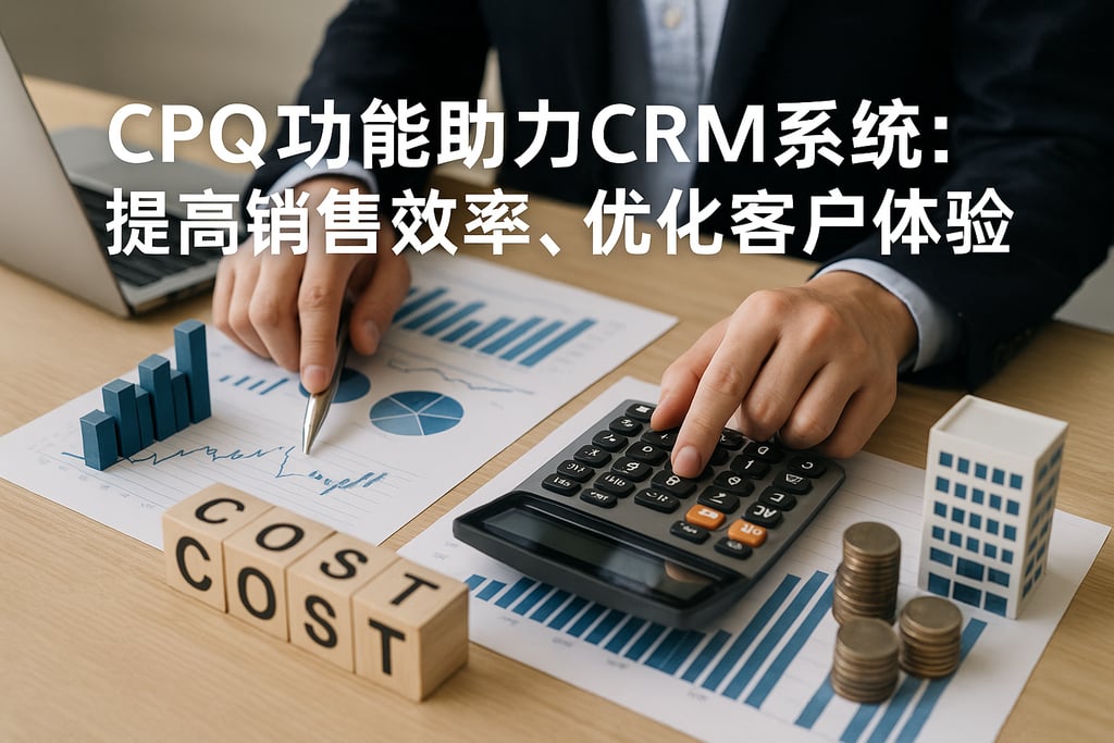 CPQ功能助力CRM系统：提高销售效率，优化客户体验