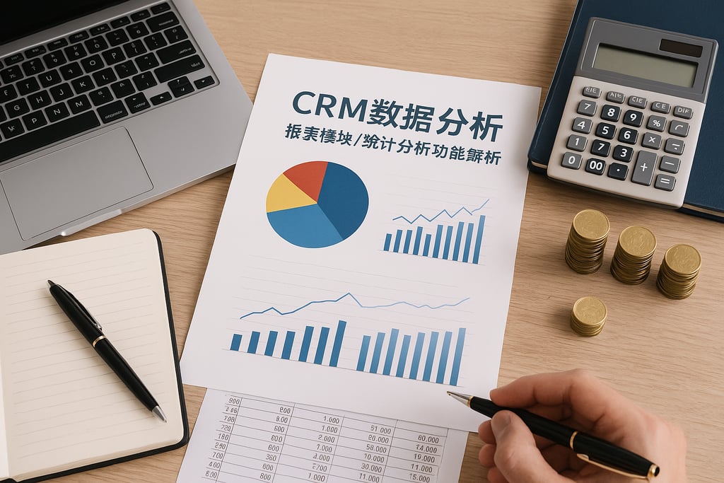 CRM数据分析：报表模块/统计分析功能解析
