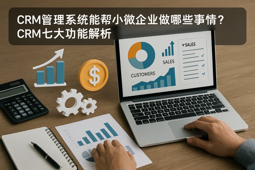 CRM管理系统能帮小微企业做哪些事情？CRM七大功能解析