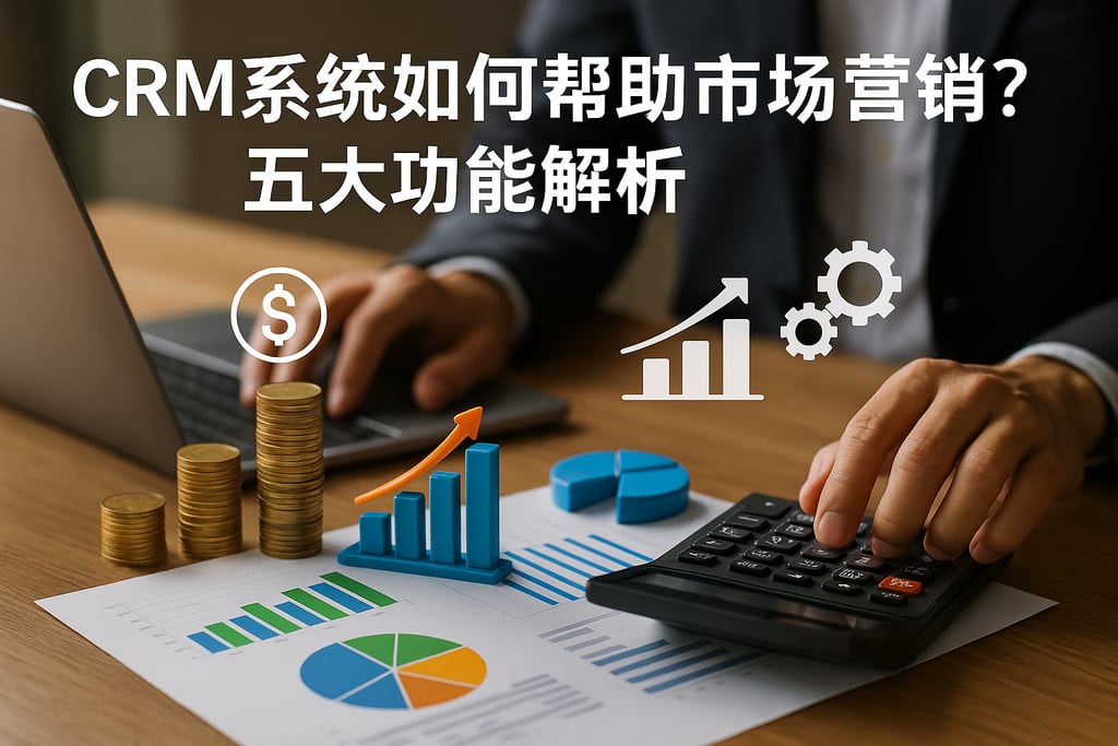 CRM系统如何帮助市场营销？五大功能解析