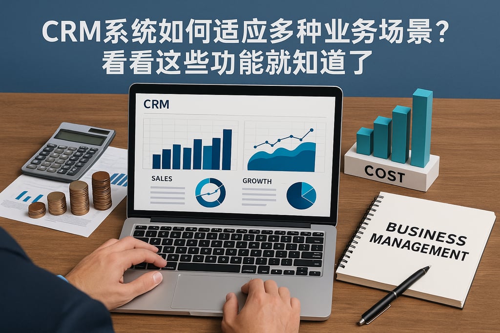 CRM系统如何适应多种业务场景？看看这些功能就知道了