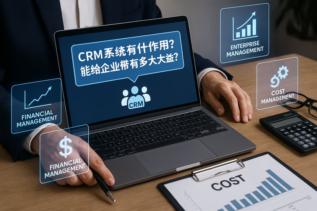CRM系统有什么作用？能给企业带来多大的效益？