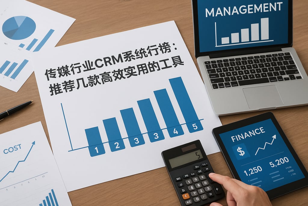 传媒行业CRM系统排行榜：推荐几款高效实用的工具