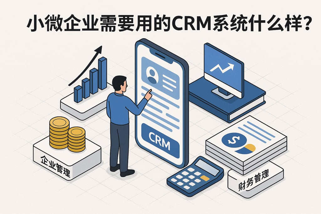小微企业需要用的CRM系统什么样？