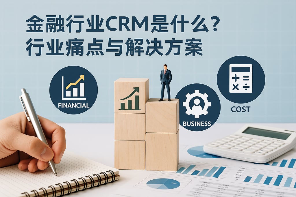 金融行业CRM是什么？行业痛点与解决方案