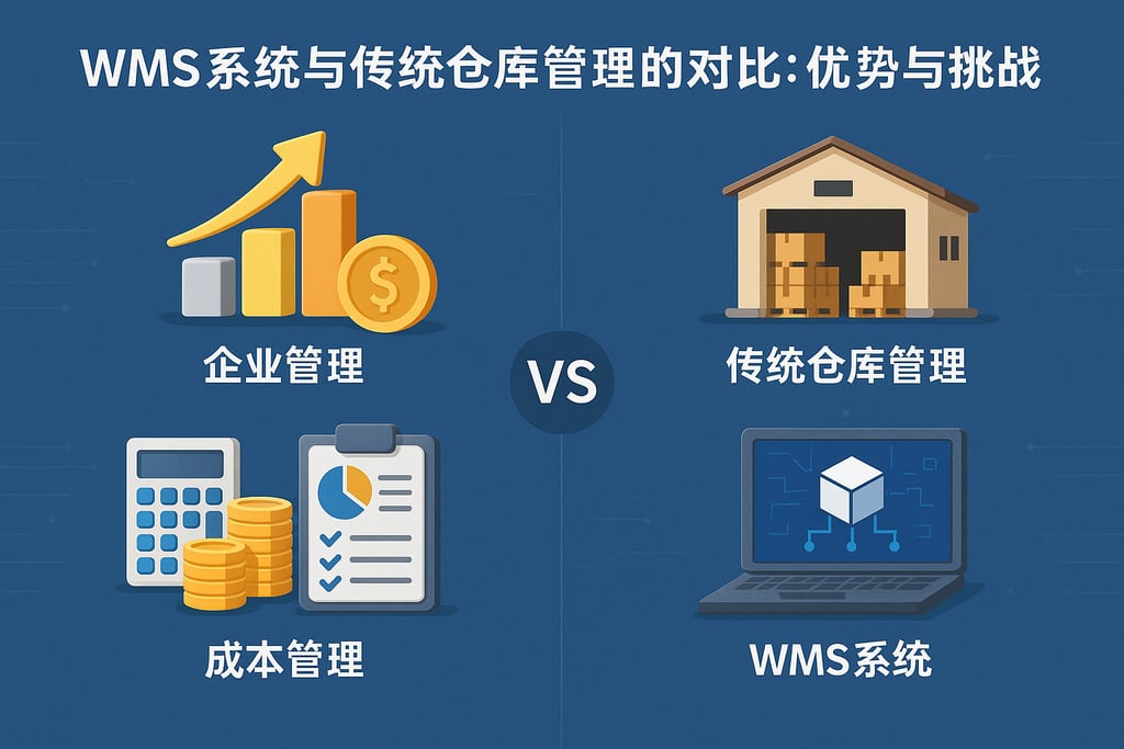 WMS系统与传统仓库管理的对比：优势与挑战
