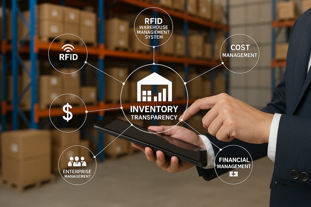rfid仓库管理系统应用实例，企业如何实现库存透明化