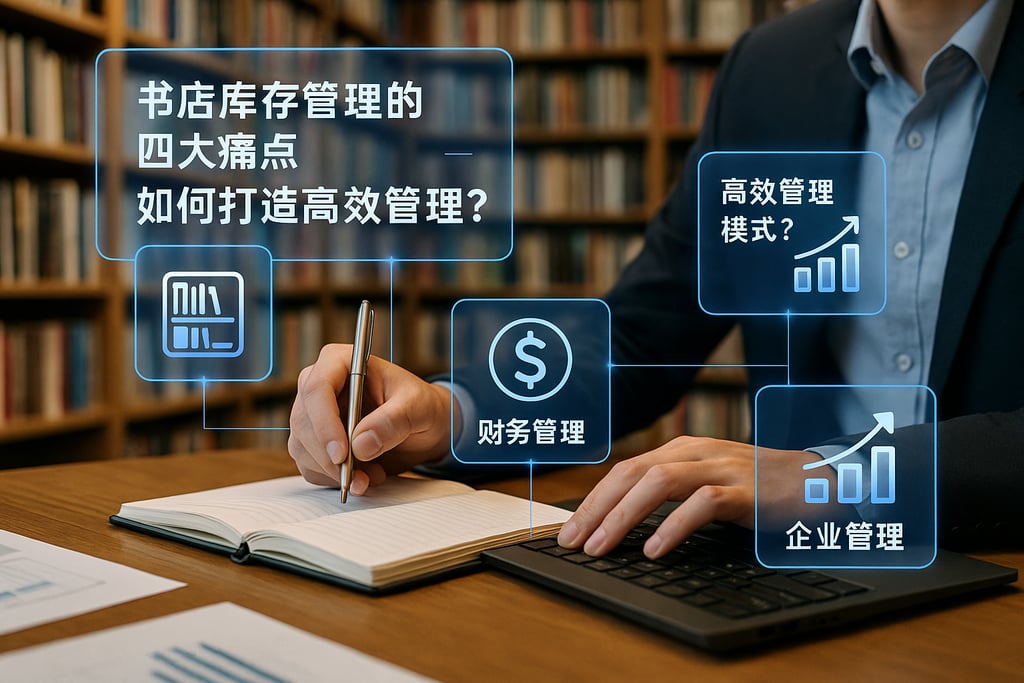 书店库存管理的四大痛点，如何打造高效管理模式？