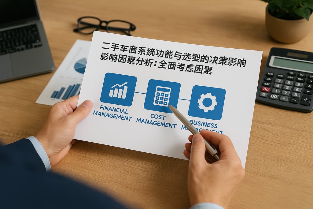 二手车商系统功能与选型的决策影响因素分析：全面考虑因素