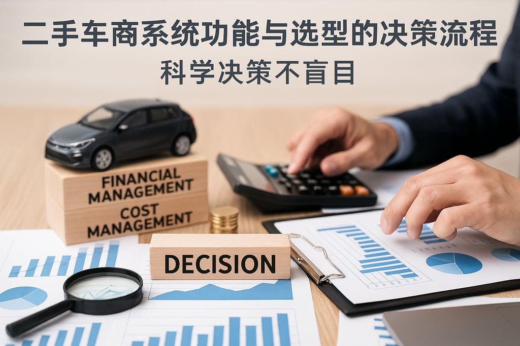 二手车商系统功能与选型的决策流程：科学决策不盲目
