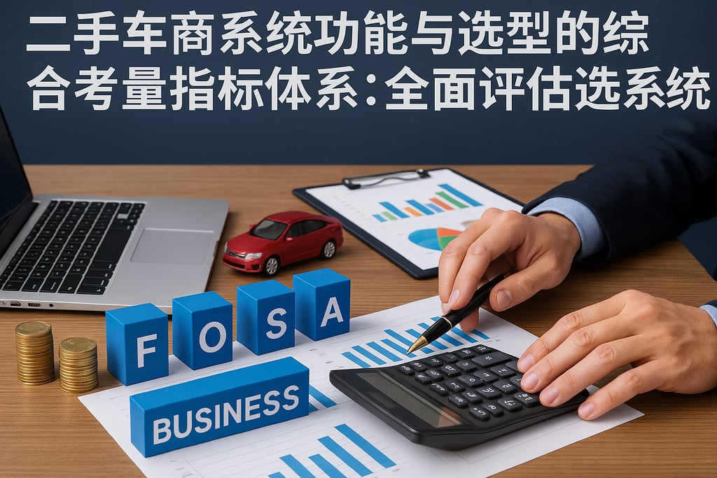 二手车商系统功能与选型的综合考量指标体系：全面评估选系统