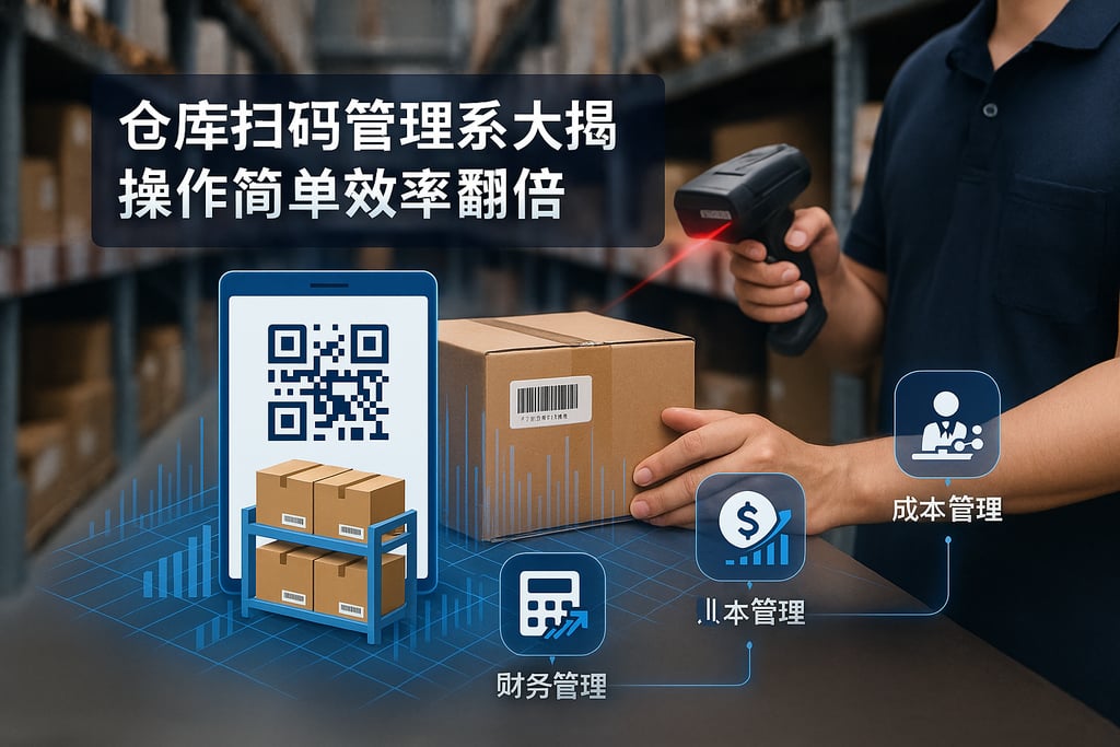 仓库扫码管理系统大揭秘，操作简单效率翻倍