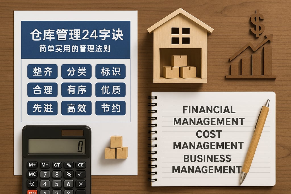 仓库管理24字诀，简单实用的管理法则