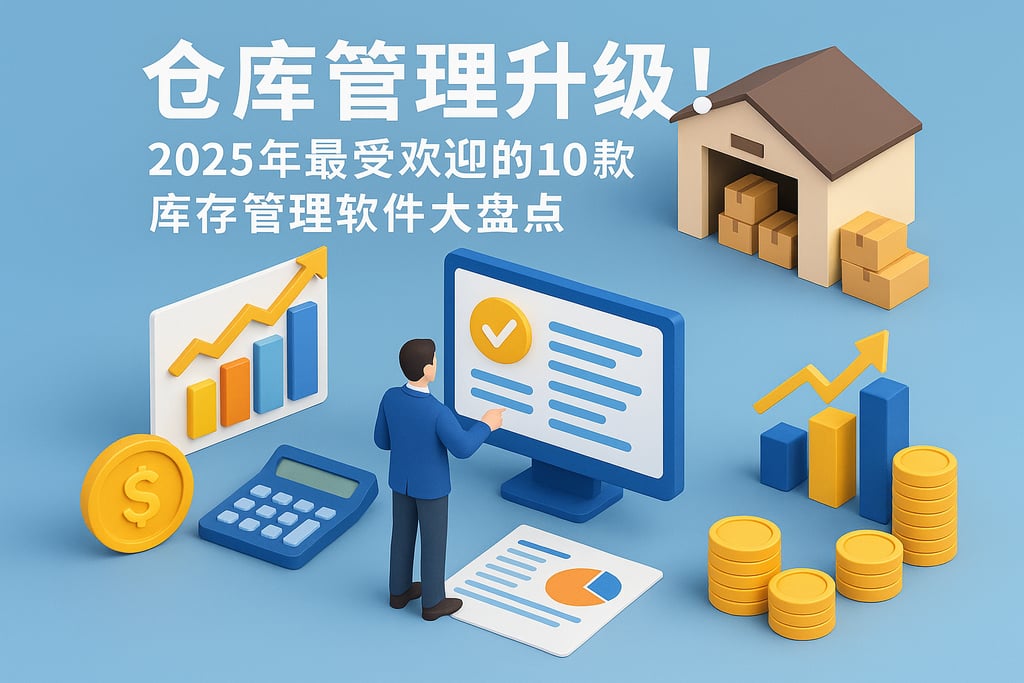 仓库管理升级！2025年最受欢迎的10款库存管理软件大盘点