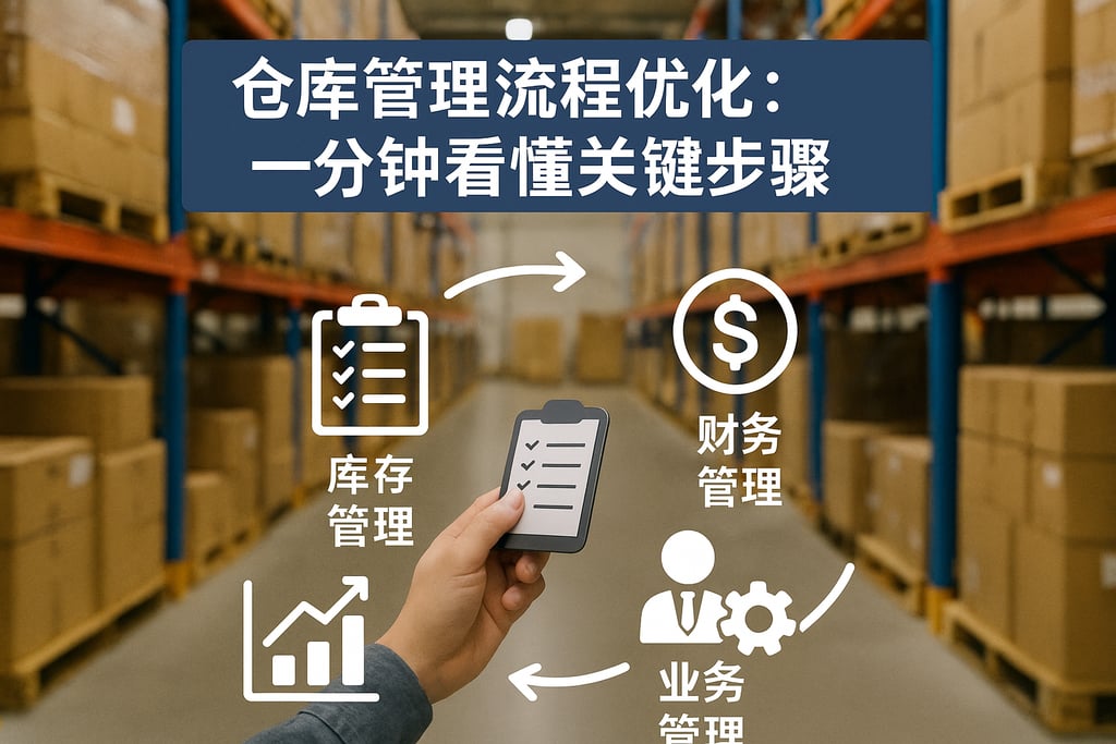 仓库管理流程优化：一分钟看懂关键步骤