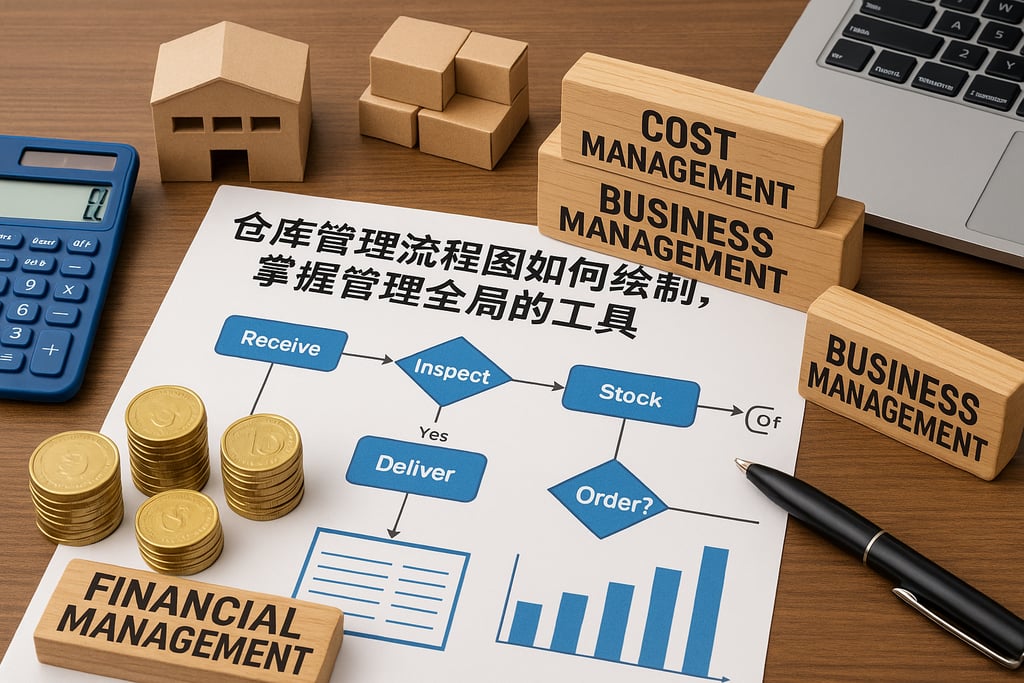 仓库管理流程图如何绘制，掌握管理全局的工具