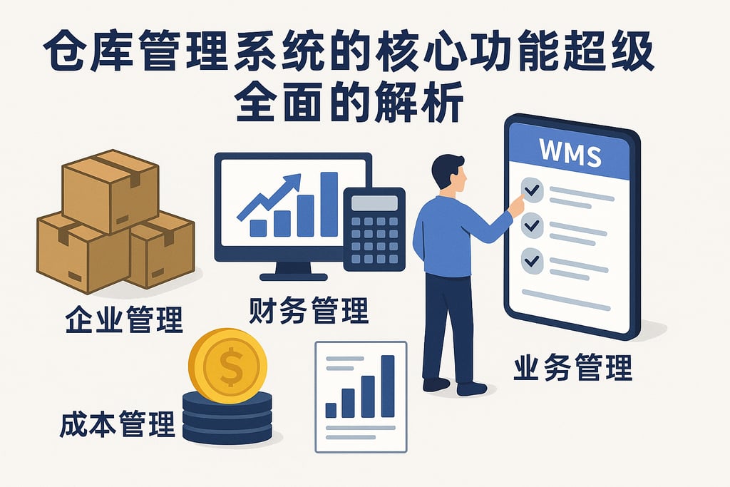 仓库管理系统的核心功能，超级全面的解析